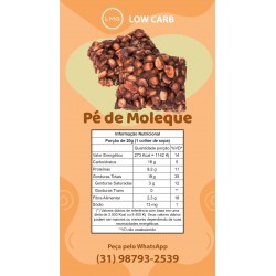 Pé de Moleque Low Carb