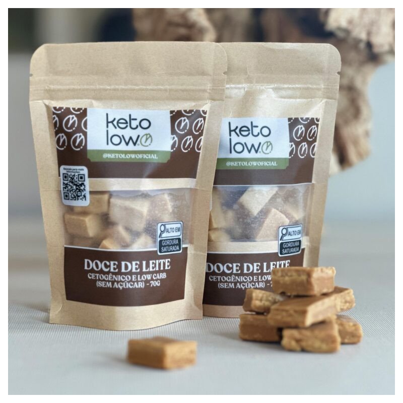 Doce de Leite Low Carb e Cetogênico