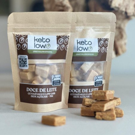 Doce de Leite Low Carb e Cetogênico